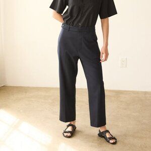 The Waist Tape Trouser in Dark Navy